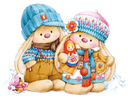 Зайка Ми. Мики и Мия