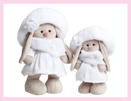 Зайка Ми. Зайка Ми в белом пальто